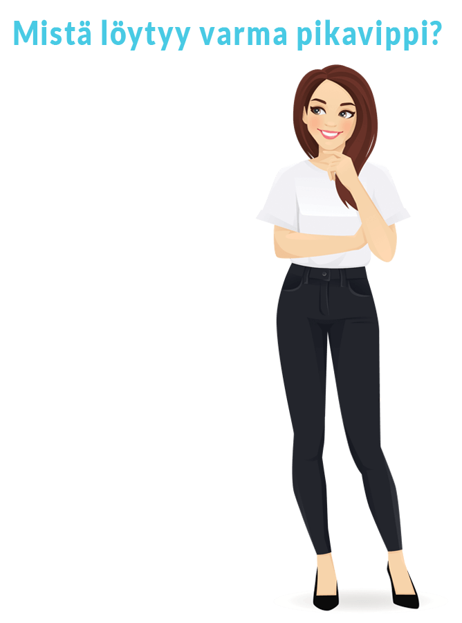 Hae varma pikavippi näistä lainapalveluista
